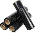 Factory Polyethylene Black Plastic Lldpe Packaging Stretch Film or Shrink Wrapping Film 80 Gauge X 18'' X 1000ft