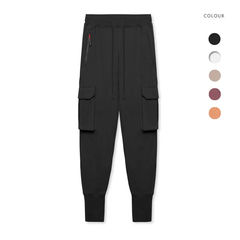 Men Sports Casual Sweatpants Fitness Running Stretch Training Gym Workout Joggers