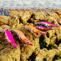 Japanese Umbrella Hook 3.5# Luminous EGI Squid Jig Lure Wooden Shrimp Egi Jigging Octopus Fishing Lure