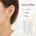 Fashion Crystal Rhinestone Magnetic Ear Seeds Stickiers Magnetic Beads Auricular Acupuncture Point Patches for Decoration