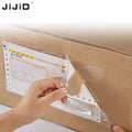 JiJiD A5 Waterproof Self Adhesive Document Enclosed Rigid Shipping Label Invoice Enclosed Slip Pouch Mailing Bags Convenient