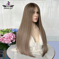 In Sale Israeli Wig Shop Natural Soft Thin Human Hair Full Hair Ombre Blonde Hd Lace Jewish Wigs Full Lace