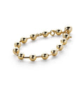 Milskye Fashion Fine Jewelry Women's Trendy 14K Gold Plated Cute Bead Bracelets for Gift