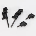 105-Degree Angle Screwdriver Bit Holder with Fly Handle Right Angle Screwdriver Attachment Wrench Tool Corner Drive System