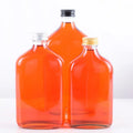 200ml 250ml 350ml 500ml Screw Top Liquor Flask Glass Bottle for Coffee Drinks Beverage Jiangsu Bolite Brand
