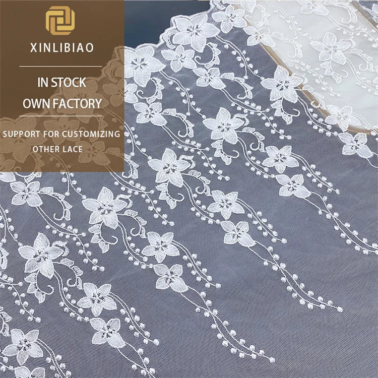 Water-soluble Mesh Lace Lace Embroidery Lolita Skirt Wedding Veil Jewelry Cuff Clothing Accessories Mesh