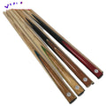 Xmlivet Handmade Inlay Solid Color Snooker Cues 1/2 Split in 9.5mm with Copper Ash Wood Pool Cue Sticks Accessories