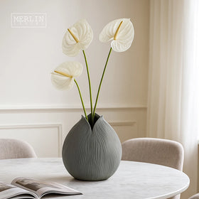 Merlin Living Colorful Porcelain Vase for Home Decor Tabletop Vase Ceramic Vase Chaozhou Ceramic Factory Manufacturing