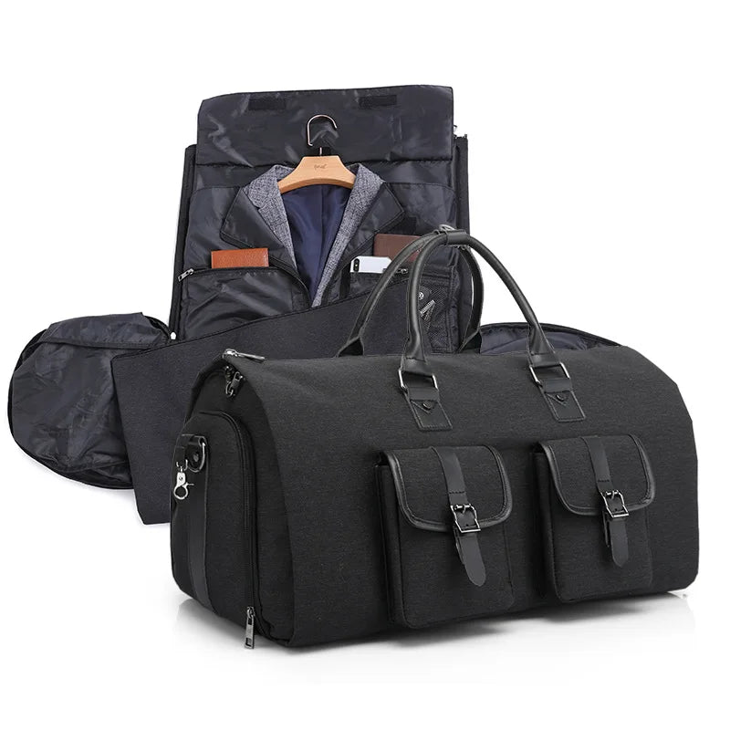 Large Capacity Waterproof Durable Travel Packing Cubes Men Women Garment Duffel Bag Zipper Shoe Compartment Suit for Travel