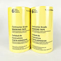 Auto-adhesive Crepe Paper Tape for Painters DIY Art Home Office Crafts-Yellow No Residue Tape for Automotive Applications
