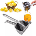Kitchen Tools Gadgets Multifunction 304 Food Grade Stainless Steel Manual Fruits Orange Juicer Lemon Squeezer