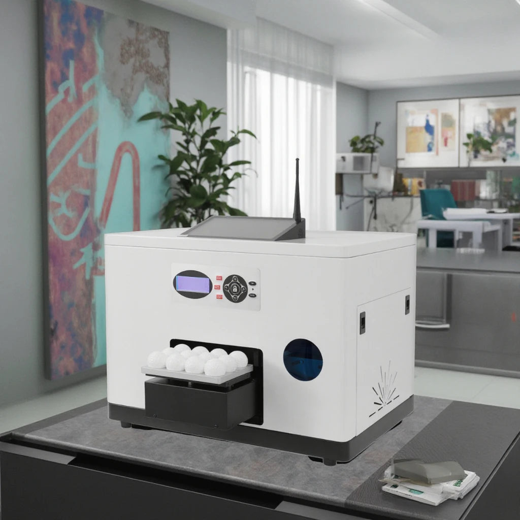 Factory Direct Sale Mobile Scan Printer FCC CE RoHS Certified Printer Custom Printing Machine Epson F1080  UV Golf Ball Printer