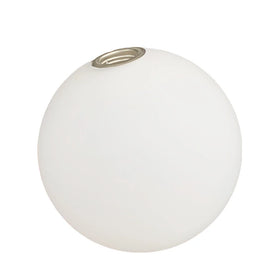 Hand Blown Frosted Milk Round Glass Lampshade White Glass Ball Cover Lamp Shades for Pendant Light
