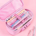 Wholesale Teen Students School Teacher Office Stylish Durable Custom Neoprene Pencil Holder Bag With Handle