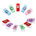25/50/100pcs Sewing Clips Quilting Crafting Crocheting Knitting Safety Clips Assorted Colors Plastic Binding Clips