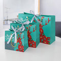 Christmas Gift Bag Paper Bag with Ribbon Handle Paper Bag Manufacturers