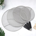 Kitchen Cooking Stove Cleaning Tool Stainless Steel Guard Shield Catcher Stopping Hot Oil Splash Frying Pan Splatter Screen