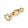 Metal Light Gold Handbag Purse Belt Strap Webbing Swivel Hook Connector