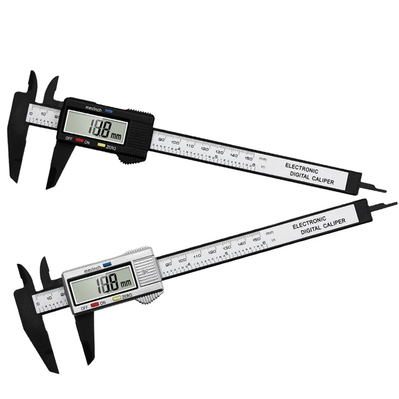 High Strength 0-150mm Digital Display Vernier Caliper MaxTool 0.1mm Resolution 6-Month Warranty OEM ABS Plastic