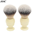 Ivory Shaving Brush Nylon Synthetic Hair Cleaning Barber Hair Shaving Brush for Men