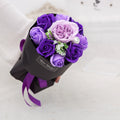 Eco-Friendly Sustainable Choice Artificial Austin Bouquet De Fleur Graduation Brides Mariage Rose Soap Flower Bouquet Wedding