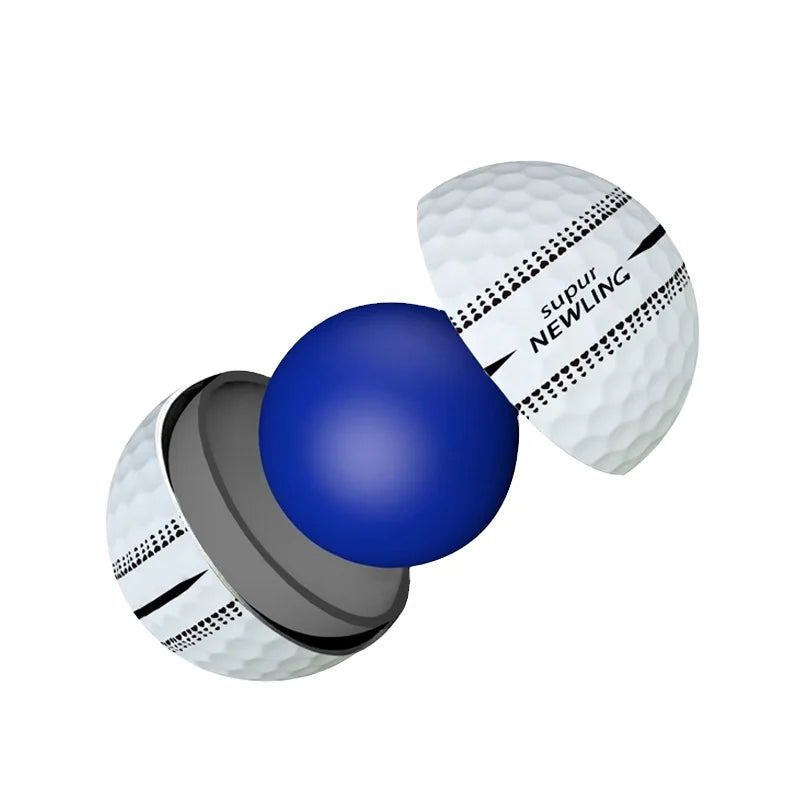 Three-Layer Championship Golf Ball with PU Polyurethane Rubber Cover Rubber PU Golf Ball