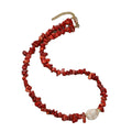 Wholesale Italian Man Africanl Jade Wedding Big Real Coral Shell Branches Necklace