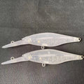 Unpainted fishing lure 105mm 8g blank minnow rattle lure body unpainted lure blanks pesca 5020