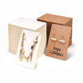 Custom Jewelry Earring and Necklace Back Holder Display Earring Paper Card