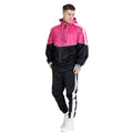 KY Windbreakers Black Tape Polyester Track Jacket Training Wear Fall Jogging Jogger Set Blank Men's Hoodies Set Custom Suits