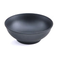 Unbreakable Japanese Restaurant Dinnerware Cereal Serving 4 Inch Black Melamine Rice Bowl