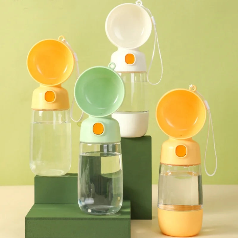 Dog Outgoing Water Cup Dog Water Bottle Portable Accompanying Cups Walking Dogs Feeder Bottles Pet Drinking Feed Drinker