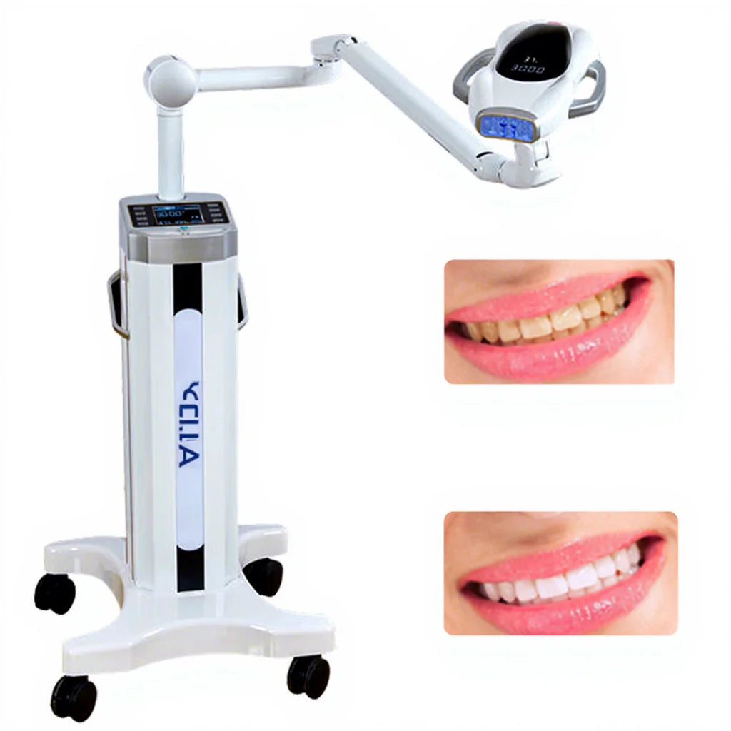 Wholesale60W Professional Teeth Whitening Machine with LCD Screen Led Light Laser Professional Dental Teeth Whitening Machine