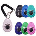 2025 Manufacturer Customized Logo Pet Training Dog Trainer Clicker Manual Wrist Strap Ring Clicker Press Training