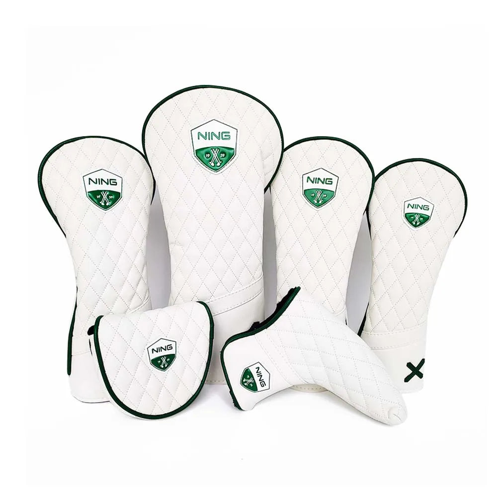 Hot Sale Custom Golf Club Head Cover Sets PU Leather Golf Headcovers