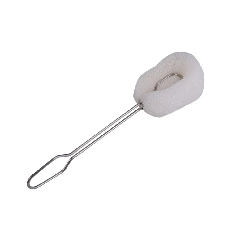 Wholesale Stainless Steel Long Handle Sponge Bottle Dish Brush