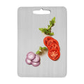 Extra Large Silver Durable Customized Double-Side Portable Food Grade Stainless Steel Titanium Chopping Cutting Boards Kitchen