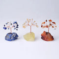 Wholesale Rough Stone Base Money Tree Healing Stones Crystals Lucky Tree Money Tree  for Decoration