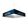 Customized Overhead Display Trade Show Custom Hanging Banner Skytube Circle Booth Hanging Banners MegaBDM