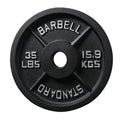 Factory Price Iron Plate Gym Weight Lifting Strength Training Cast Iron Barbell Plates