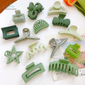 Popular Colorful Acrylic Grid Claw Hair Clip for Women New Fashion 2022 Archer Japan & Korean Style Daily Life Use