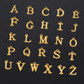 Making Jewelry DIY Accessories Custom Tiny Initial Pendant Stainless Steel Factory Wholesale Letter Charms for Necklace Bracelet
