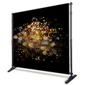 Exhibition Retractable Dye-sublimation Step and Repeat Banner Stand