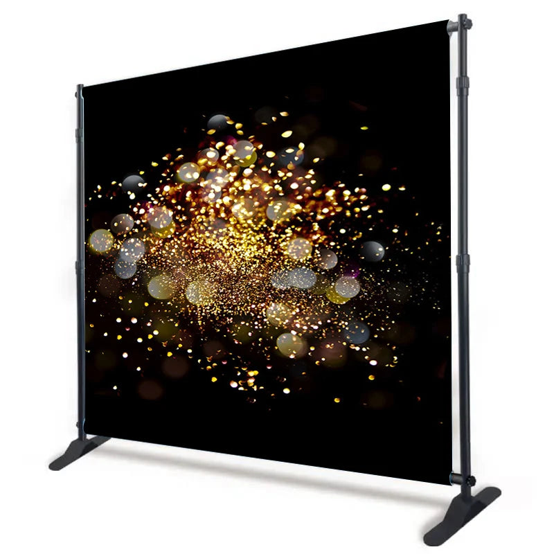 Exhibition Retractable Dye-sublimation Step and Repeat Banner Stand