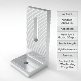 Solar Panel l Foot Mounting System with Flashing