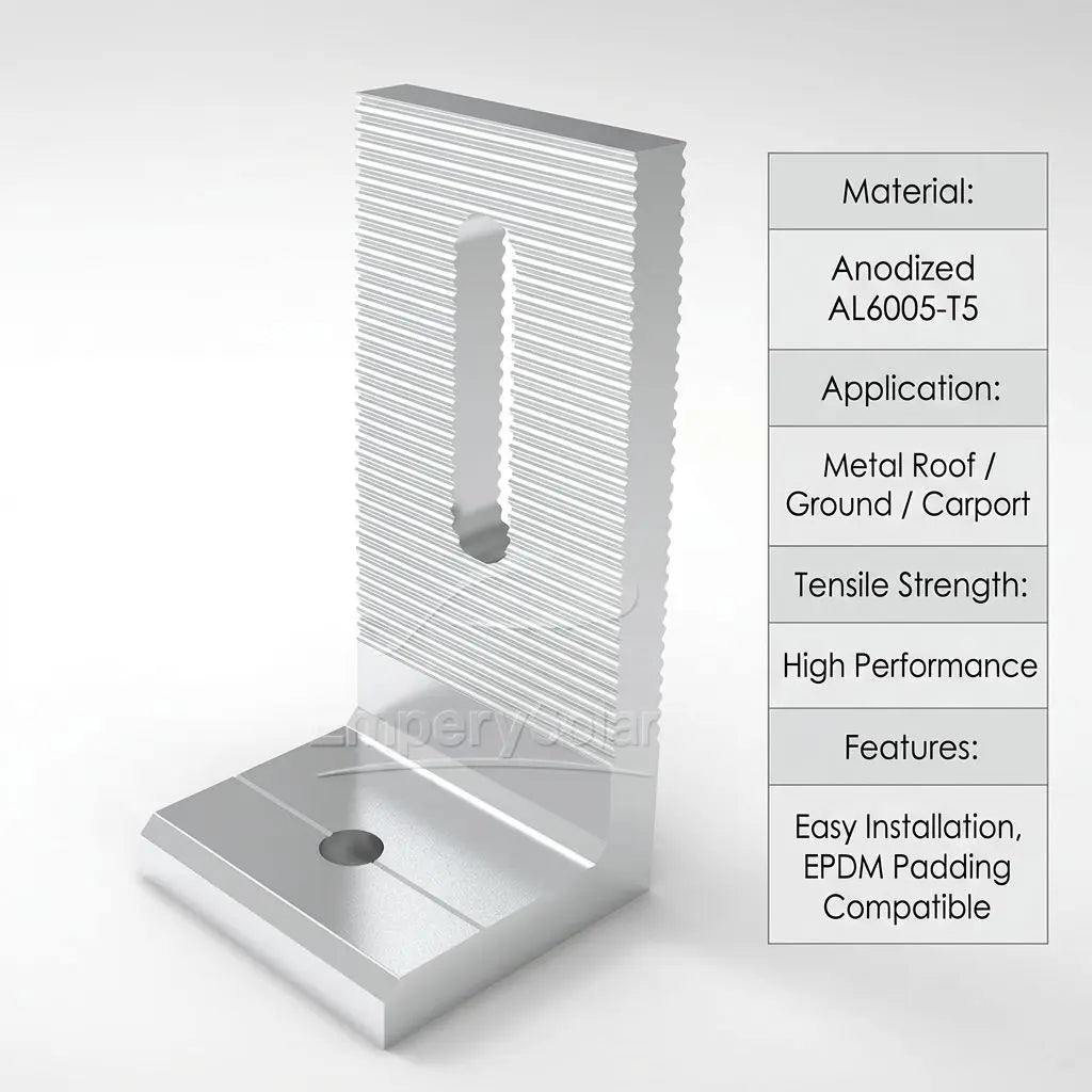 Solar Panel l Foot Mounting System with Flashing