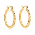 Basic Gold Color Hoop Earrings Women Fashion Gifts-Piercing Earings Boucle Oreille Femme Necklaces Included