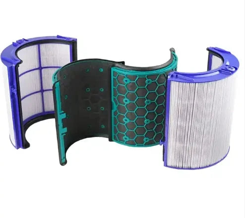 For HP/TP04 Air Purifier Compatible Live HEPA Charcoal Filter Plastic Brush Gas Solar Household for Cars RVs Manual Electric