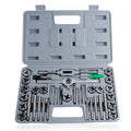 Dropshipping 40pcs Tap Die Set Hand Thread Plug Taps Handle Alloy Steel Inch Threading Tool With Case