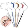 Eyelash Extensions Mirror Single Side Round Mini Pocket Mirror for Makeup Eyelash Extension Dental Mirror